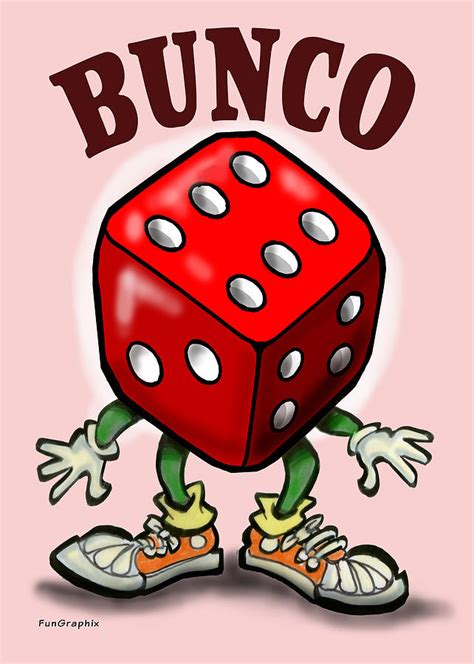 Bunco Greeting Card By Kevin Middleton Fine Art America
