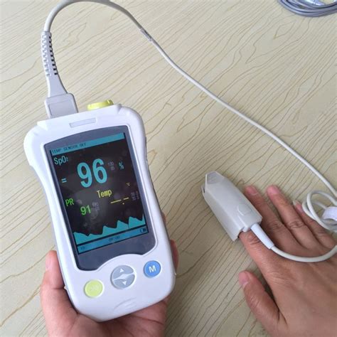 Pulse oximeters, often called spo2 sensors on wearables, are used to measure blood oxygen levels or the saturation of oxygen in your blood. Handset Spo2 Temp Handheld Pulse Oximeter Ecg Monitoring ...