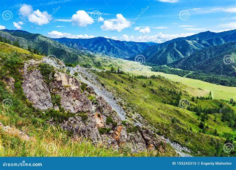 Chike Taman Mountain Pass Altai Republic Russia Stock Image Image