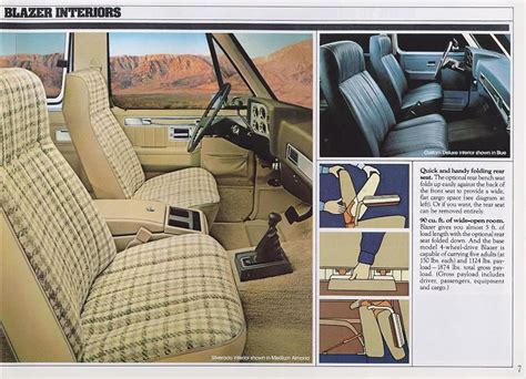 1982 Chevrolet And Gmc Truck Brochures 1982 Chevy Blazer 07