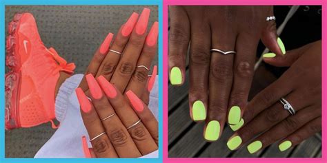 27 Neon Nail Designs That Shine Brighter Than Your Future