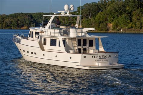 Fleming 58 Luxury Motoryacht For Sale Burr Yacht Sales Inc
