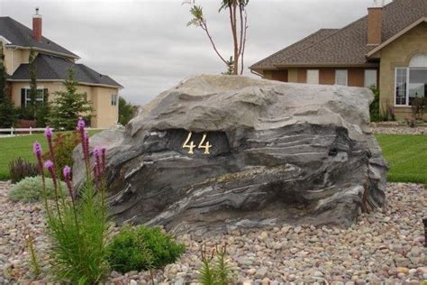 Front Lawn Landscaping Landscaping With Boulders Rock Garden