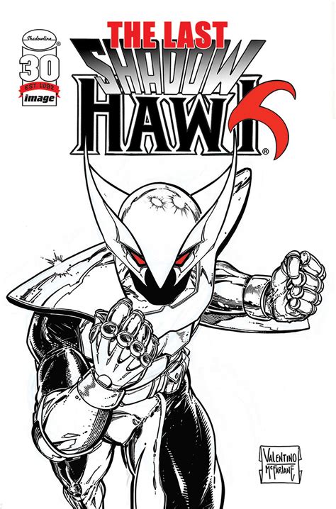 Valentino Shadowhawk 1 Cover Gets Special Foil Treatment — Major