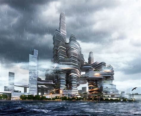 Utopian Cloud Shaped Skyscraper Unveiled For Shenzen Bay Futuristic
