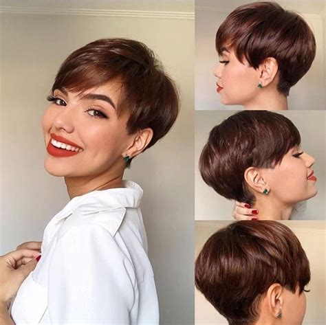 10 Chic Short Pixie Haircut And Color Options For Fashion Fans Pop Haircuts Cabelo Curto