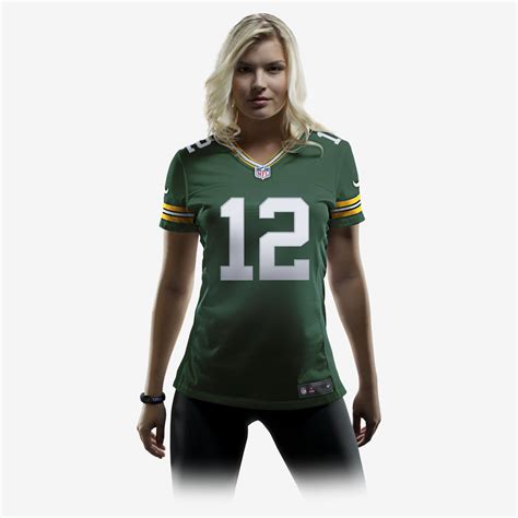 Women S Green Bay Packers Aaron Rodgers Nike Green Game Jersey