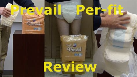 Prevail Per Fit Brief Adult Diaper Review Youtube