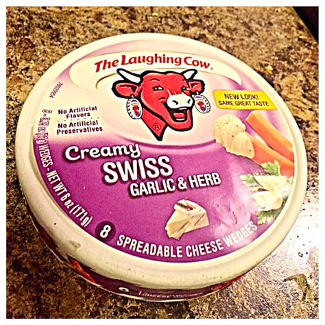 The laughing cow, spreadable cheese wedges, 6oz round (pack of 4) (choose flavor below) (creamy light swiss). "The Tea" with Tally!: Mashed Cauliflower w/Laughing Cow ...