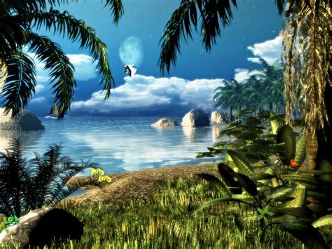 Free Download For Desktop Beach Photos 3d Animated Background For