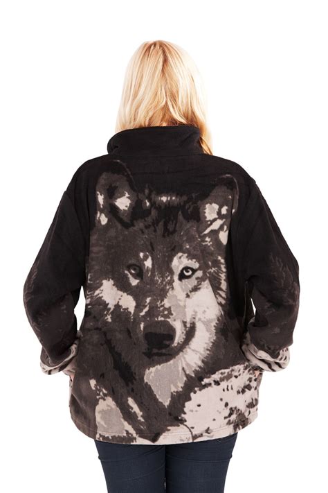 Reflective firefighter jacket with reflective striping, fire rescue black/navy. Womens Ladies Animal Design Zip Fleece Jacket Polar Bear ...