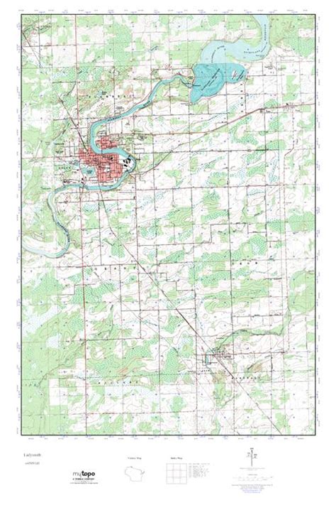 Mytopo Ladysmith Wisconsin Usgs Quad Topo Map