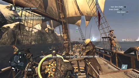 Assassins Creed Rogue Xbox 360 Gameplay Youtube