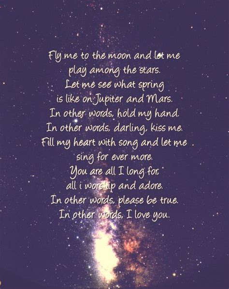 Fly Me To The Moon Our Song Love That Our Son Knows The Words