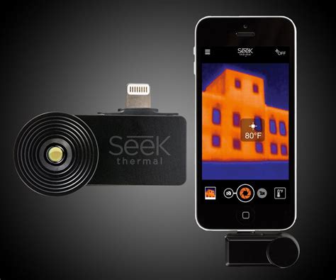 The iphone is already a powerful device with an awesome camera. Seek Thermal Camera for Smartphones | DudeIWantThat.com