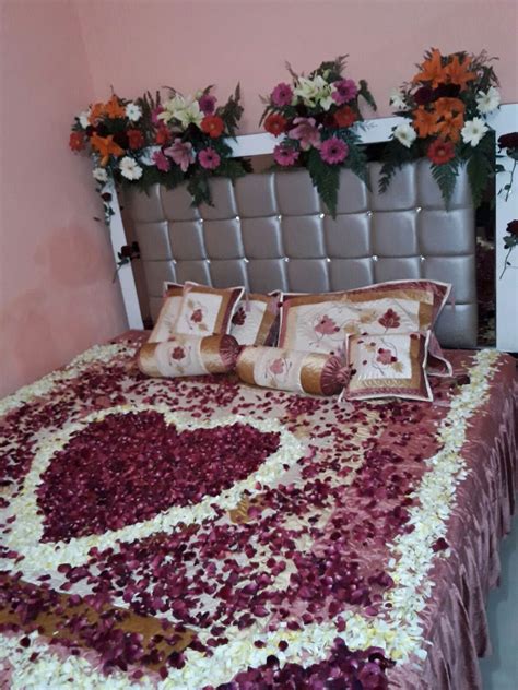 Bridal Bed Room Decoration For 1st Night Gurgaon Delhi Noida 9711655952