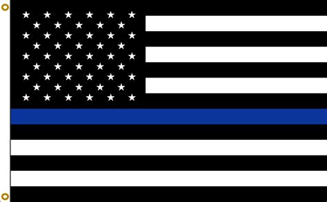 The black space above the blue line represents society, order and peace, while the black below, crime updated 1/13/20 2:31 pm et: Thin Blue Line U.S. - 3x5' - Brandy Wine Flags