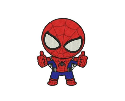 Spiderman Marvel Character Embroidery Design 10 File Formats Etsy