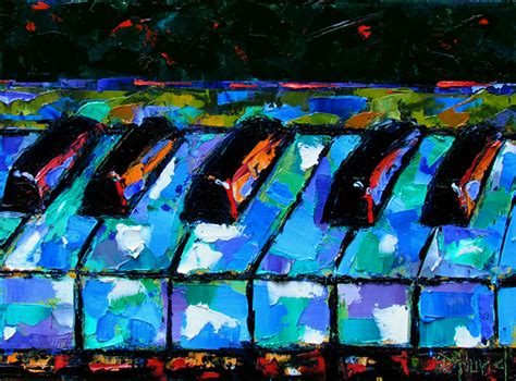 Debra Hurd Original Paintings And Jazz Art Abstract Piano Art Painting Keyboard Painting Music
