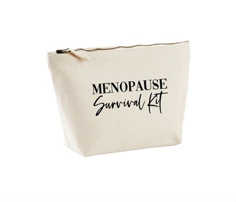 Menopause Survival Kit Makeup Case Peri Menopausal Menopause Etsy