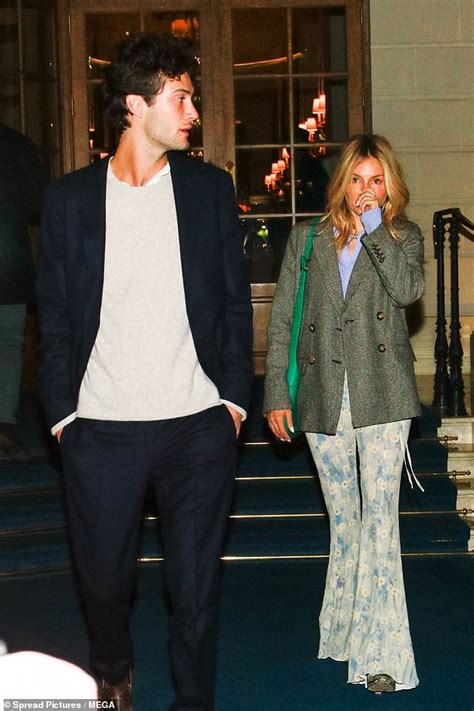 Sienna Miller 40 Looks Stylish In Flared Floral Trousers And A Smart