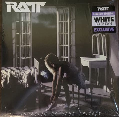 Ratt Invasion Of Your Privacy 2015 200 Gram White Vinyl Vinyl