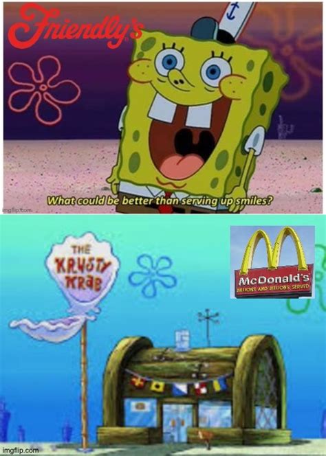 Restaurants Portrayed By Spongebob Repost And Add Another At The Botto