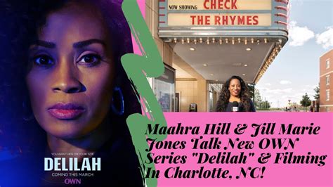 Maahra Hill And Jill Marie Jones Talk New Own Series Delilah And Filming In Charlotte Nc Youtube