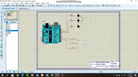 Simulasi 3 Led Menyala Dengan Push Button Dengan Arduino Uno Pada