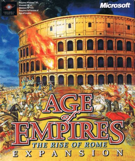 Age Of Empires The Rise Of Rome For Windows 1998 Mobygames
