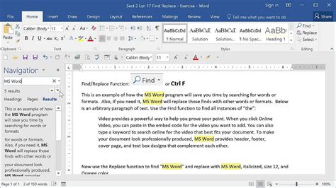 The Findreplace Function Microsoft Word Basic