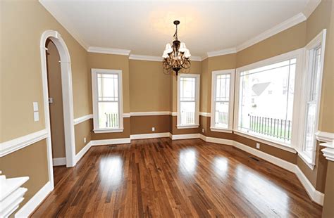 Chair Rail Molding and Two Tone Paint - Design Build Planners