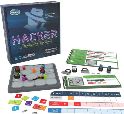 Think Fun Hacker Cybersecurity Logic Game Mindteasers General