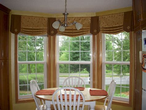 Best of 23 images ideas for blinds : Kitchen Window Treatments Ideas For Less | Bay window ...