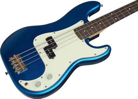 Vintage V Reissued Bass Bbl Bayview Blue Muziker