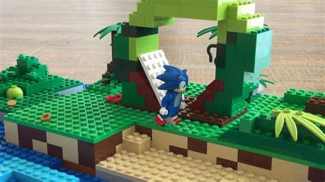 How To Build A Lego Sonic Green Hill Zone