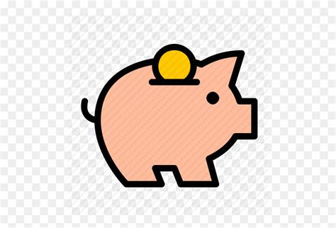 Bank Cash Coin Finance Money Pig Icon Pixel Coin Png Flyclipart