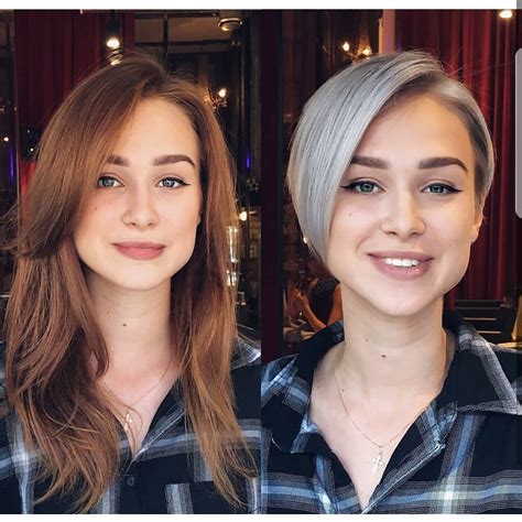 Want a chance to win free product? 10 Cute Short Haircuts, Make-overs: Long Hair to Short ...