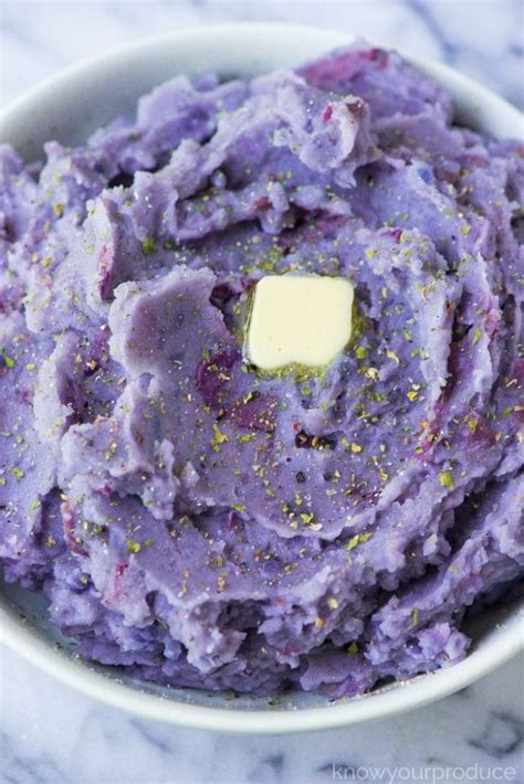 Purple Mashed Potatoes Recipe Know Your Produce