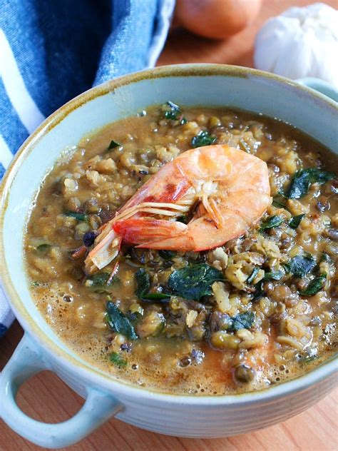 Tiny, tender, slightly sweet beans that are usually green, but can also be yellow or black. Ginisang Munggo with Shrimps (Mung Bean Soup) | Amiable Foods
