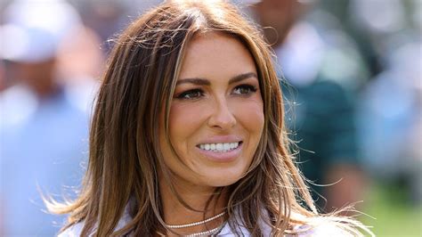 Paulina Gretzky Caddies For Dustin Johnson At Masters Par 3 Contest