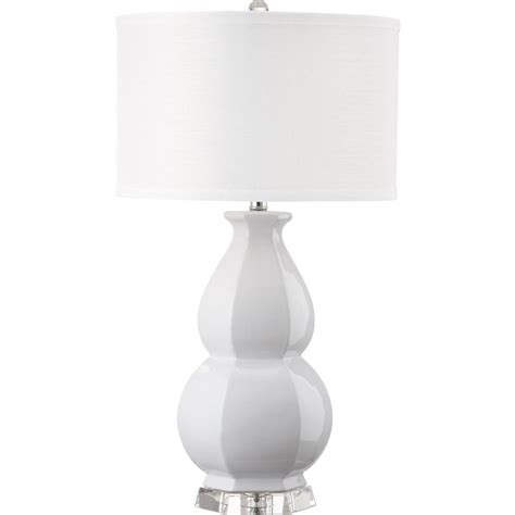 View our table lamps online or stop by our manhattan storefront. Safavieh Juniper 30.25 in. White Table Lamp with White Shade-LIT4245C - The Home Depot