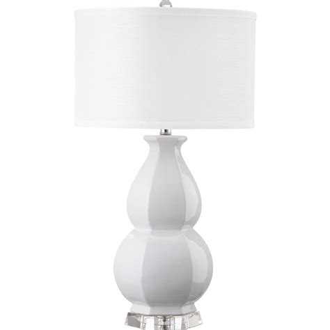 View our table lamps online or stop by our manhattan storefront. Safavieh Juniper 30.25 in. White Table Lamp with White Shade-LIT4245C - The Home Depot