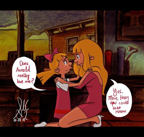 Ha The Honest Dream Ii By Invisibledeath On Deviantart Arnold And Helga Hey Arnold Old