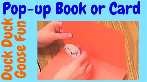 Pop Up Book Tutorial How To Make A Pop Up Book Youtube