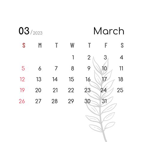 Gambar Kalender Minimalis Maret 2023 Kalender 2023 Kalender Kalender