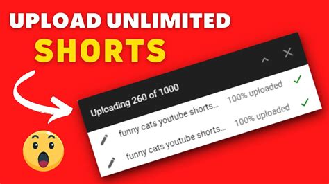 How To Upload Shorts Videos In Bulk Upload Unlimited Shorts On Youtube 2022 Youtube