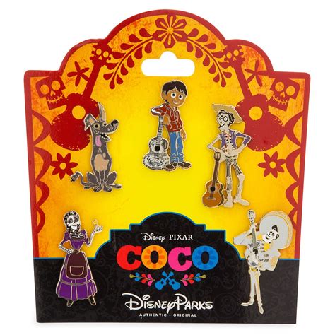 Disney Pin Booster Set Coco 5 Pins Pins 73324
