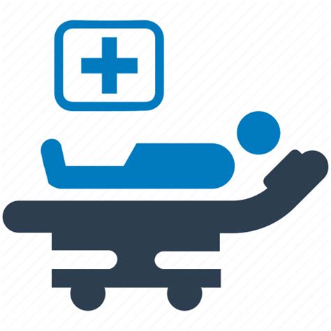 Bed Hospital Medical Patient Sick Treatment Icon Download On