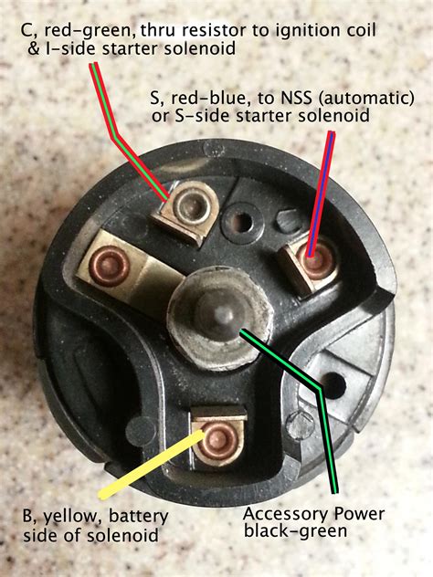 Ignition Switch Connector Wiring Diagram